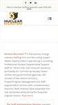 Mobile Screenshot of nuclearrecruiters.com